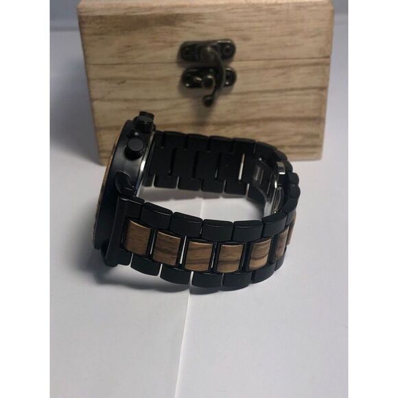 Bobo Bird Unisex Stainless Steel Analog Dial Quartz Genuine Wrist Watch BW108 - Picture 8 of 10